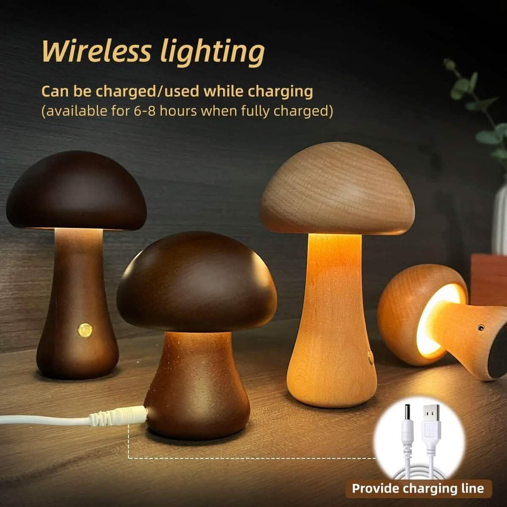 Rechargeable Mushroom Lamp